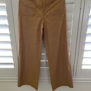 Anthropologie Maeve Colette crop Brown Pants